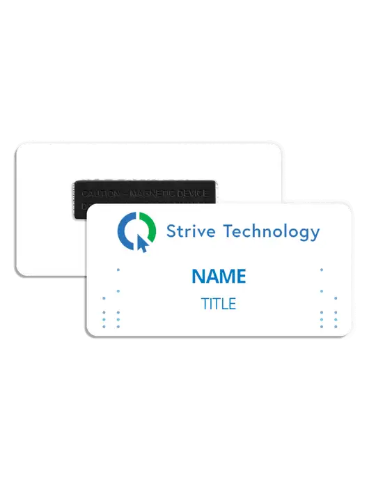 Strive Name Badge