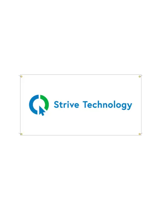 Vinyl Banner 48" x 24"  w/Strive Technology