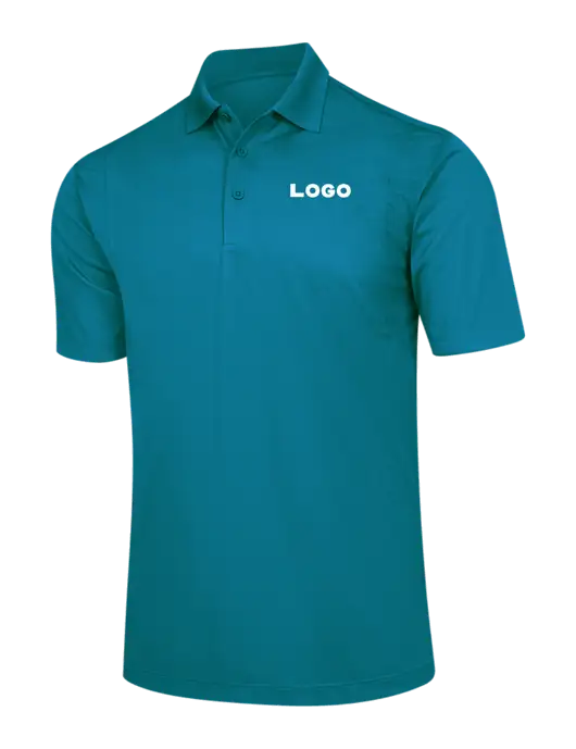Dark Sapphire Micropique Sport-Wick Polo w/Logo