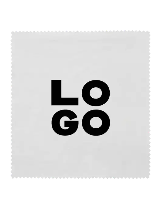 Microfiber Cleaning Cloth, 6 x 6 w/Logo