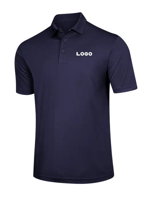 Navy PosiCharge Competitor Polo w/Logo