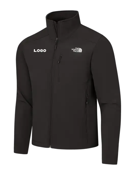 The North Face Black Apex Barrier Soft Shell Jacket w/Logo