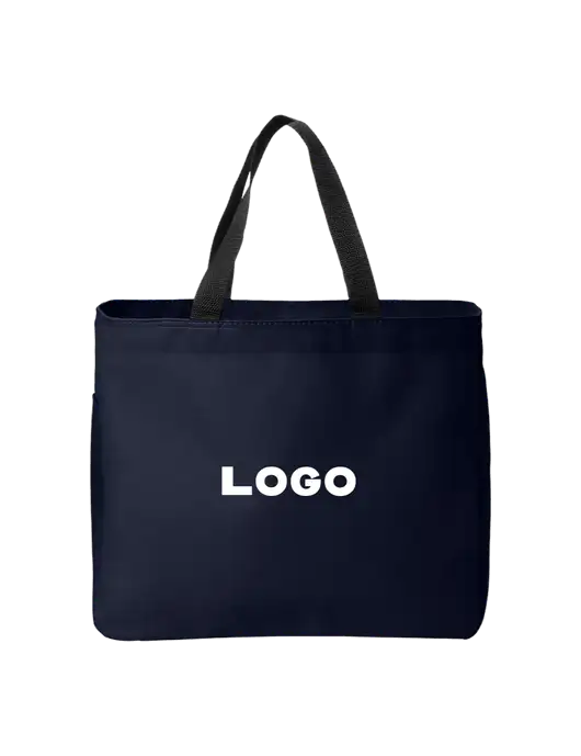 Essential Dark Navy Tote w/Logo