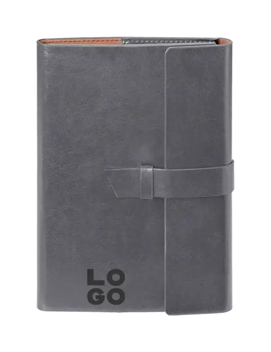 Fabrizio Grey 6.875 x 9.56 Portfolio w/Logo