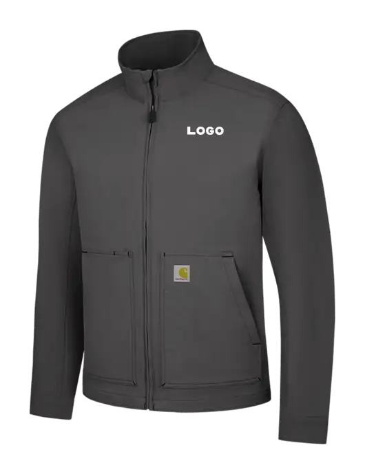 Carhartt Dark Grey Super Dux Soft Shell Jacket w/Logo