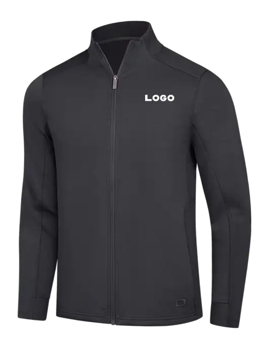 OGIO Dark Grey Transcend Full-Zip w/Logo