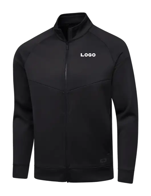 OGIO Black Endurance Modern Performance Full-Zip w/Logo