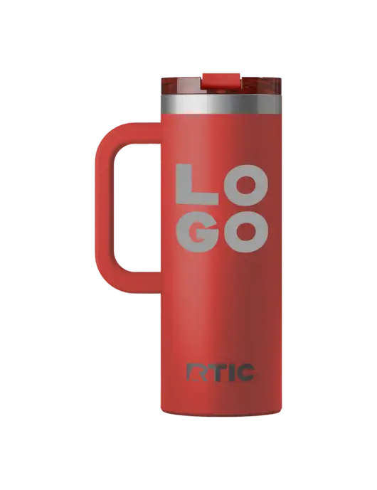 RTIC Road Trip 20 oz Red Travel Mug w/Logo