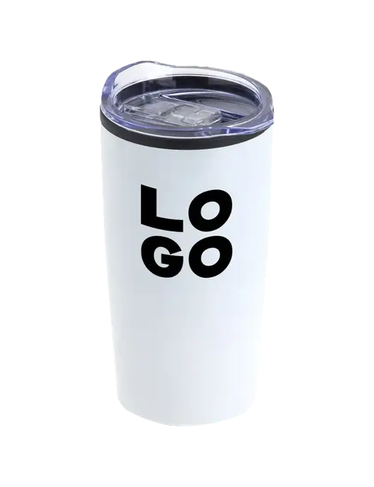 Olympus White 20 oz Tumbler w/Logo