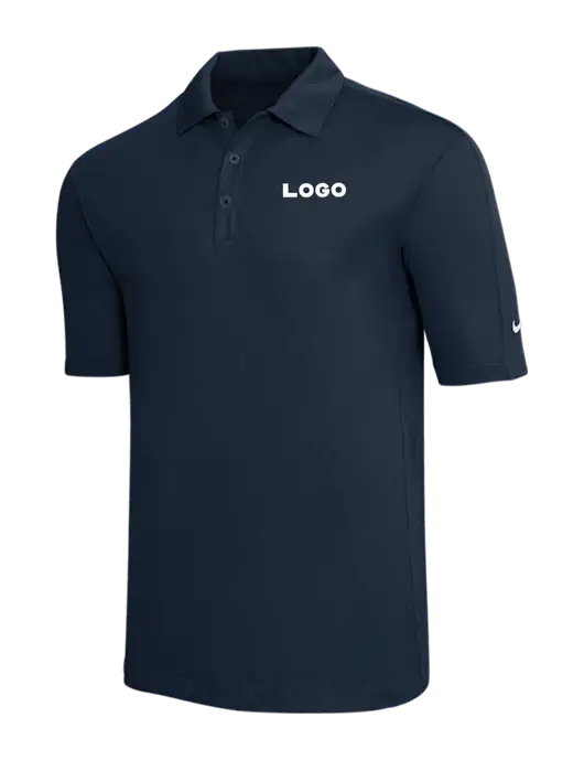 Nike Navy Tech Sport Dri-FIT Polo w/Logo
