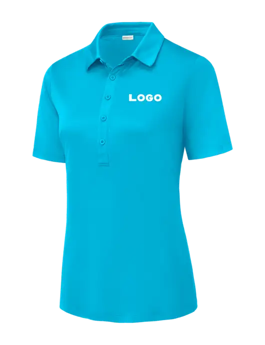 Sapphire Womens Posi-UV Pro Polo w/Logo