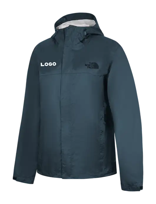 The North Face Navy DryVent Rain Jacket w/Logo