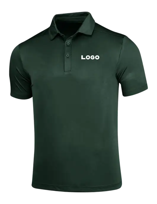 Forest Green Posi-UV Pro Polo w/Logo