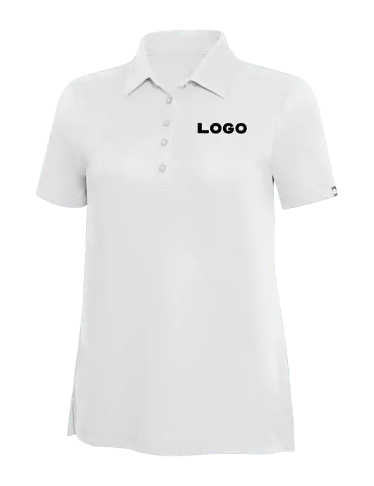 TravisMathew White Solid Womens Oceanside Polo w/Logo