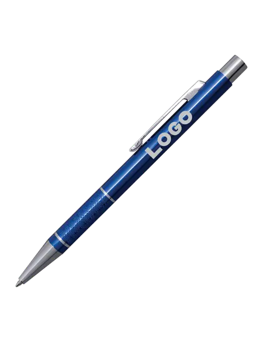St George Blue Pen - Blue Ink w/Logo