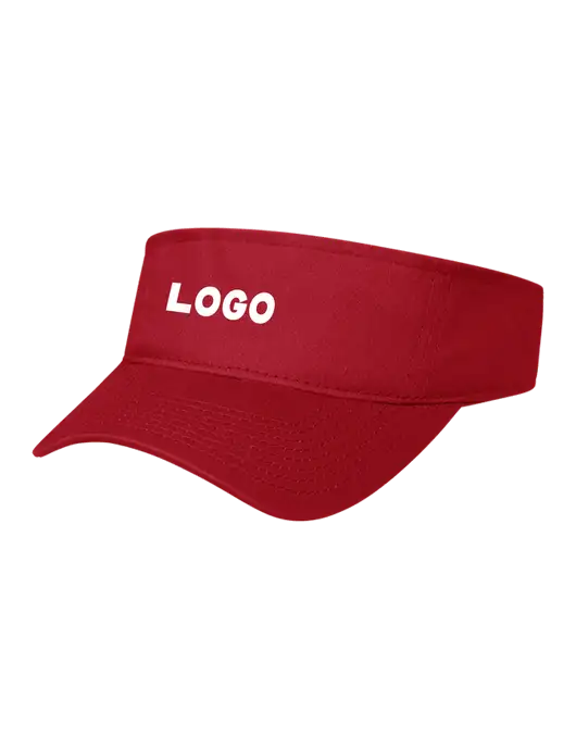 Red Cap Visor w/Logo