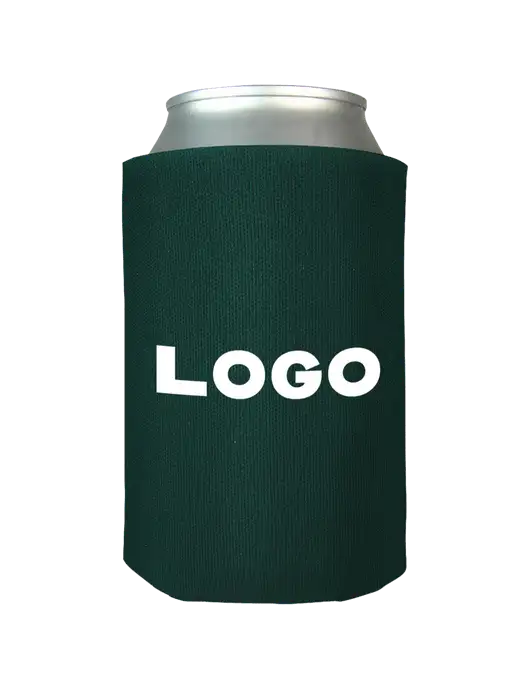 Dark Green Foam Coolie w/Logo