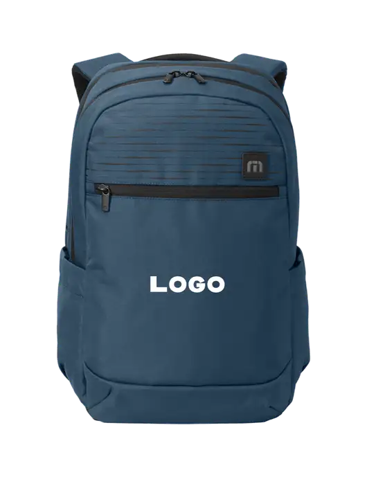 TravisMathew Light Navy Approach Backpack w/Logo