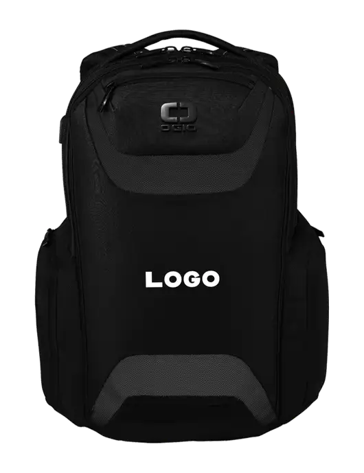 OGIO Black Charcoal Connected Pack w/Logo