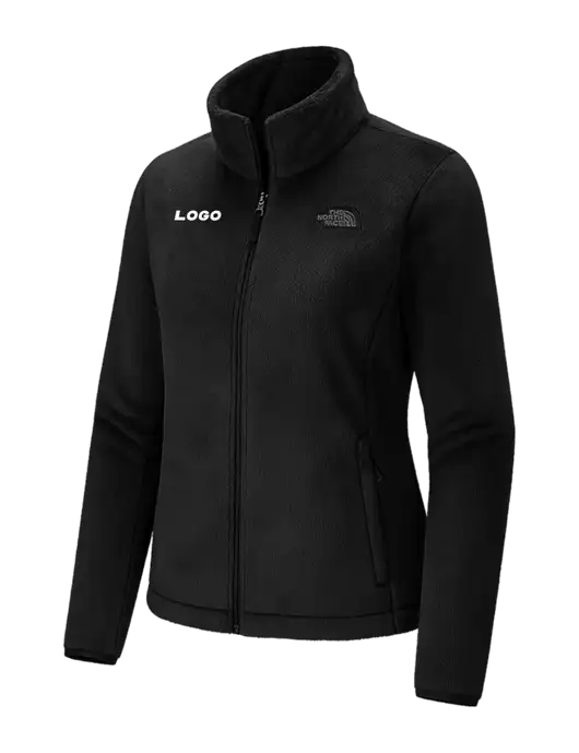 The North Face Womens Black Osito Fleece Jacket
 w/Logo
