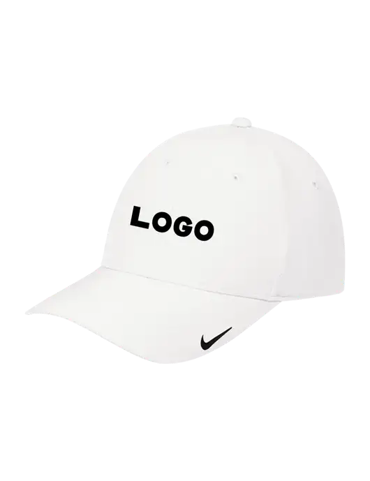 Nike White Dri-FIT Legacy Cap w/Logo