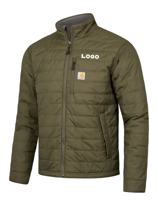 Carhartt Dark Olive Gilliam Jacket w/Logo