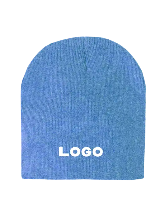 Royal Heather Element Knit Beanie w/Logo
