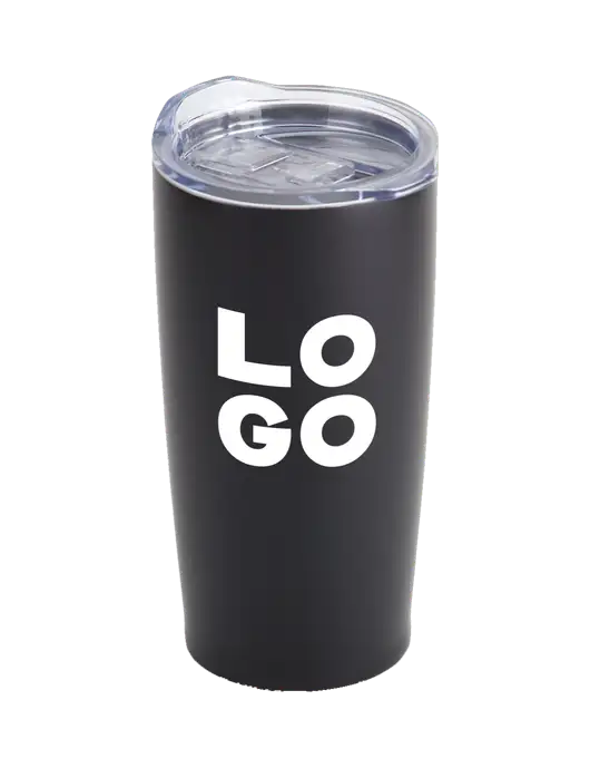 Society Black 20 oz Insulated Tumbler w/Logo