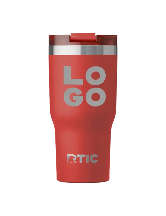 RTIC Essential 30 oz Red Tumbler w/Logo