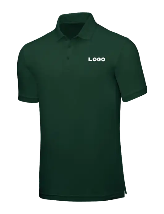 Dark Green Core Classic Pique w/Logo