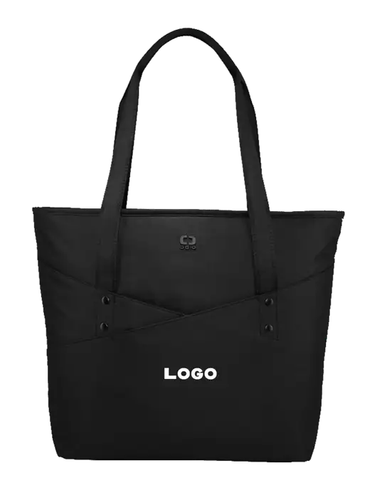 OGIO Black Downtown Tote 
 w/Logo