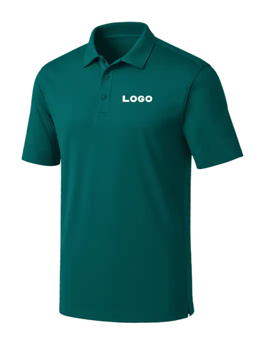 Dark Teal Silk Touch Performance Polo w/Logo