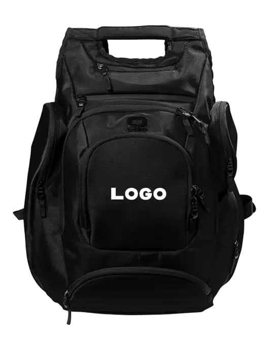 OGIO Blacktop Metro Ballistic Laptop Backpack w/Logo