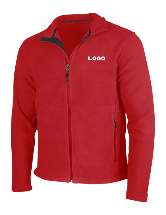 Red Fleece Jacket w/Logo