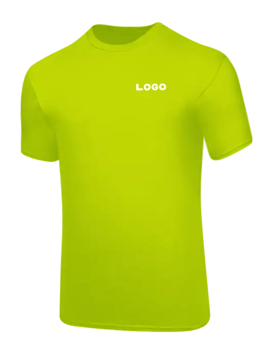 Safety Green PosiCharge Competitor Tee w/Logo
