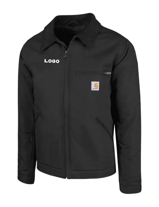 Carhartt Black Duck Detroit Jacket w/Logo