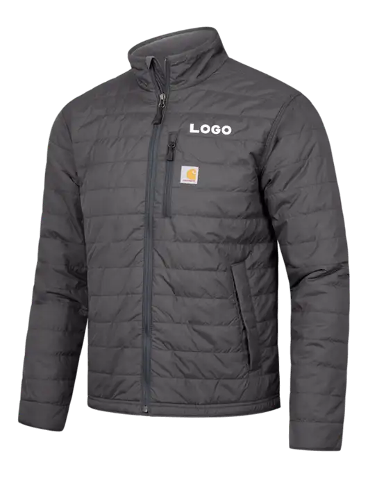 Carhartt Dark Grey Gilliam Jacket w/Logo