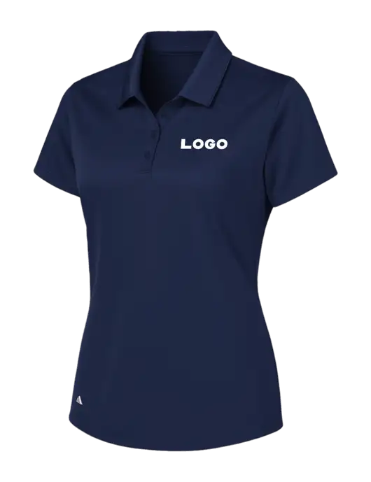 Adidas Navy Womens Basic Sport Polo w/Logo