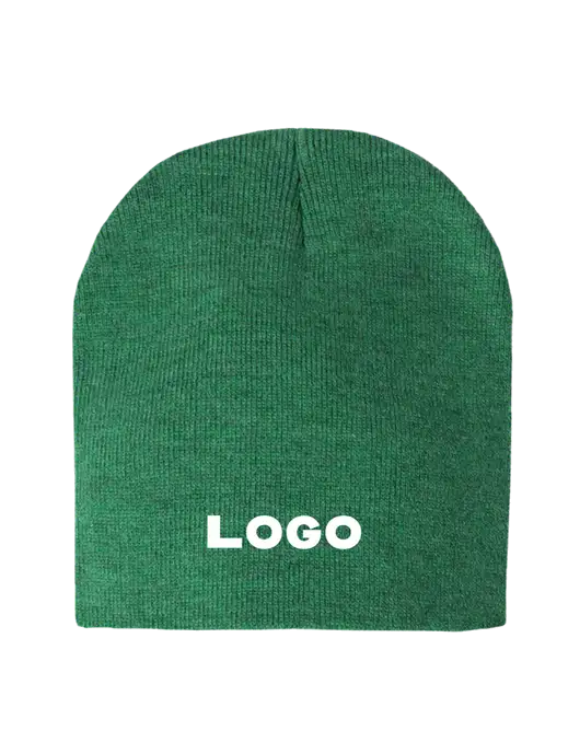 Kelly Green Heather Element Knit Beanie w/Logo
