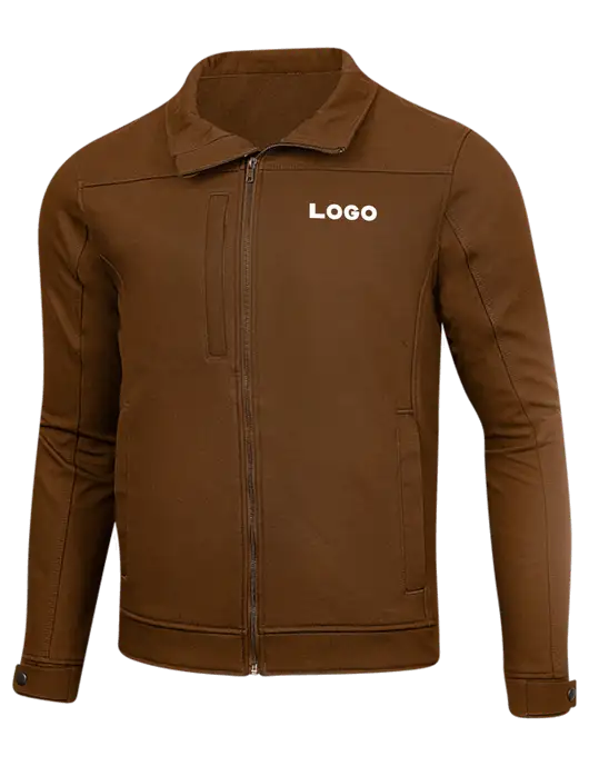 Cornerstone Duck Brown Duck Bonded Soft Shell Jacket w/Logo