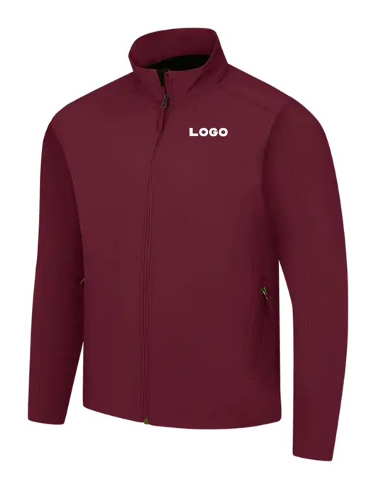 Maroon Core Soft Shell Jacket w/Logo