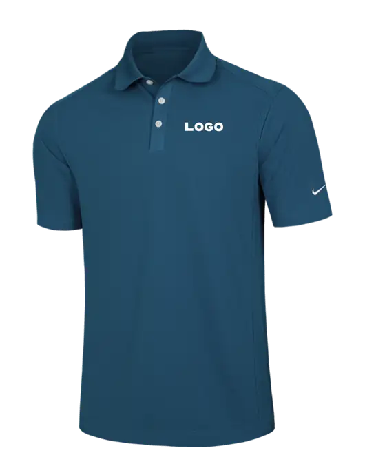 Nike Light Navy Dri-FIT Classic Polo w/Logo