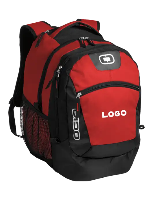 OGIO Red Rogue Pack
 w/Logo