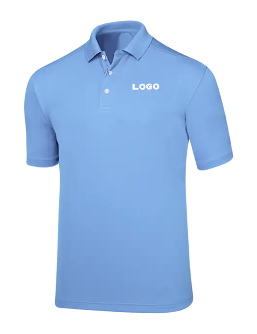 Callaway Core Light Blue Performance Polo w/Logo