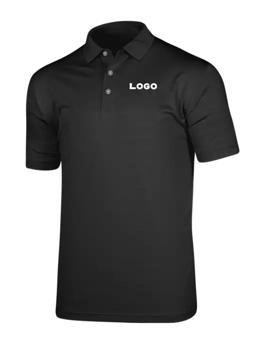 Callaway Vibrant Black Ventilated Polo w/Logo