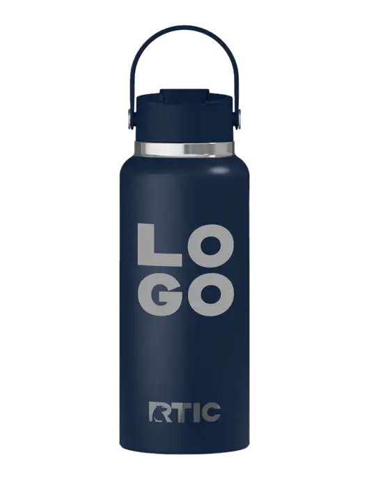 RTIC Outback 32 oz Navy Bottle w/Logo