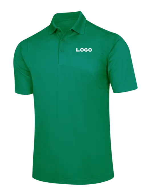 Kelly Green Micropique Sport-Wick Polo w/Logo