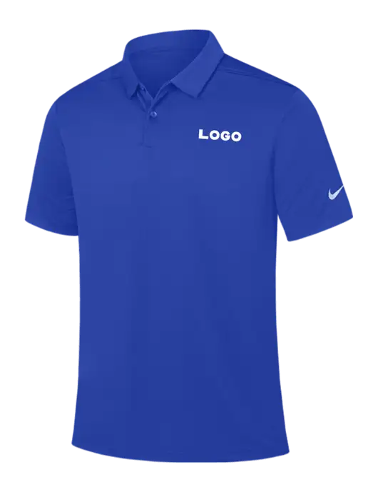Nike Dark Royal Dry Essential Solid Polo w/Logo