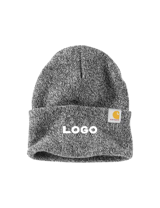 Carhartt Medium Grey Heather Watch Cap 2.0 w/Logo