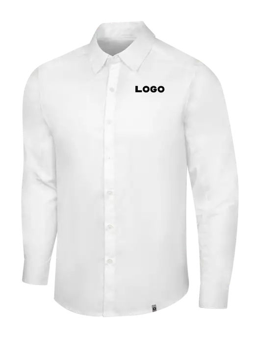 OGIO White Commuter Woven Shirt w/Logo